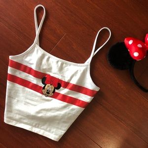MINNIE MOUSE CROP TOP